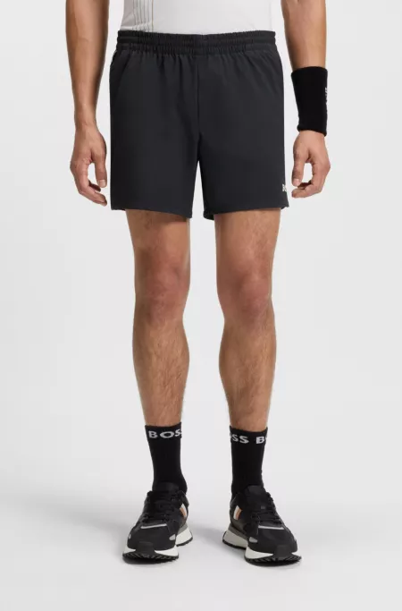 Short de tennis Actif en tissu stretch à séchage rapide