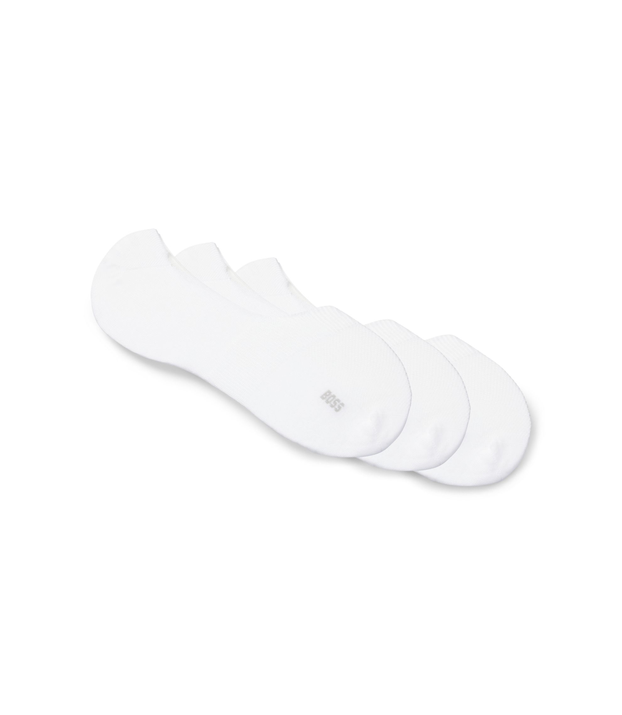 Dreierpack Füßlinge aus Baumwoll-Mix 
