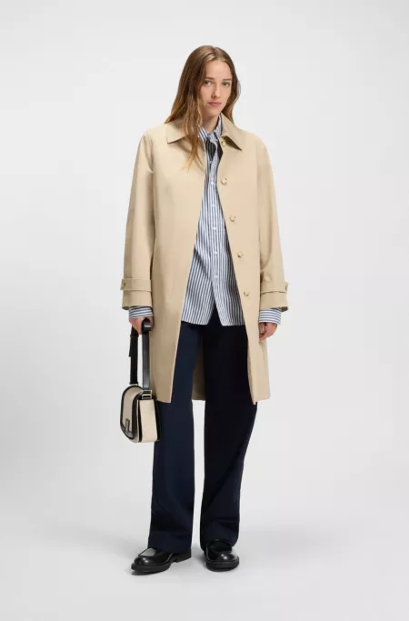Ariell saddle bag with Double B monogram closure