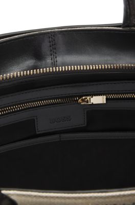 Ariell トートバッグ リムーバブルポーチ, ナチュラル