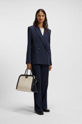 Ariell tote bag with removable pouch, Natural