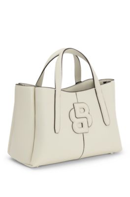 Tote bag with Double B monogram, Natural