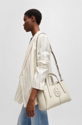 Tote bag with Double B monogram, Natural