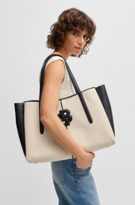 BOSS - キャンバス トートバッグ パデッドDouble Bモノグラム