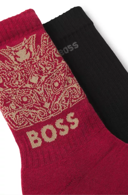 BOSS x Creation of the Gods two-pack of socks
