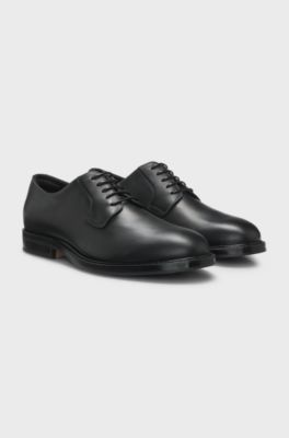 Dressletic Derby shoes in soft leather, Black