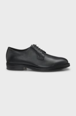 Dressletic Derby shoes in soft leather, Black
