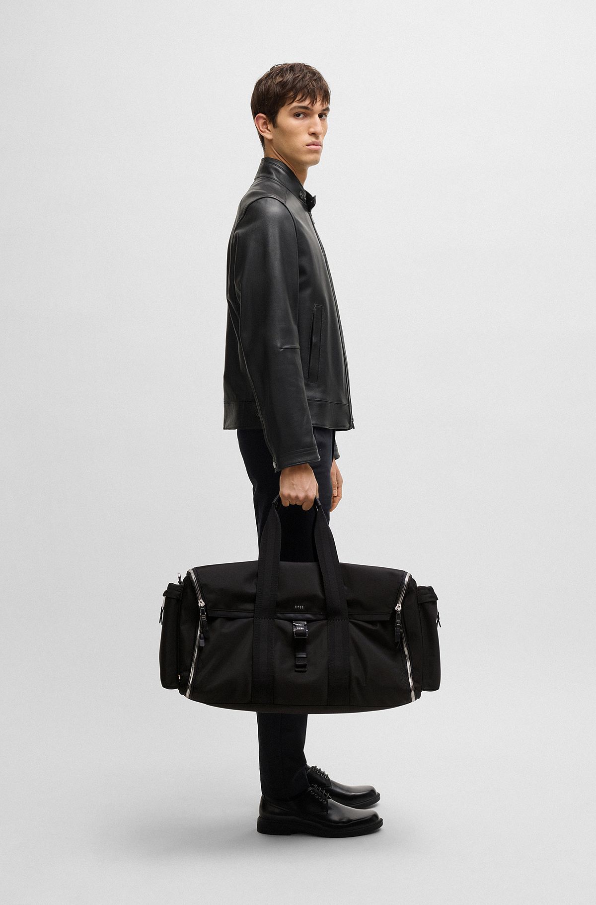 Business Bags in Black by HUGO BOSS | Men Business Bags in Black by HUGO BOSS | Men