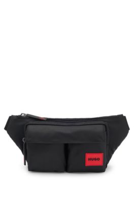 最終値下げ■5月閉店【新品】HUGO BOSS モノグラム ツイル ベルトバッグ 最終値下げ□5月閉店【新品】HUGO BOSS モノグラム ツイル