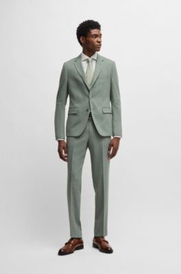 Leather monk shoes with double strap, Brown