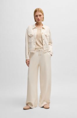 Mockasneakers med h&auml;lkappa i l&auml;der, ljusrosa