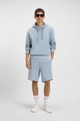 Slip-on shoes with logo vamp, White