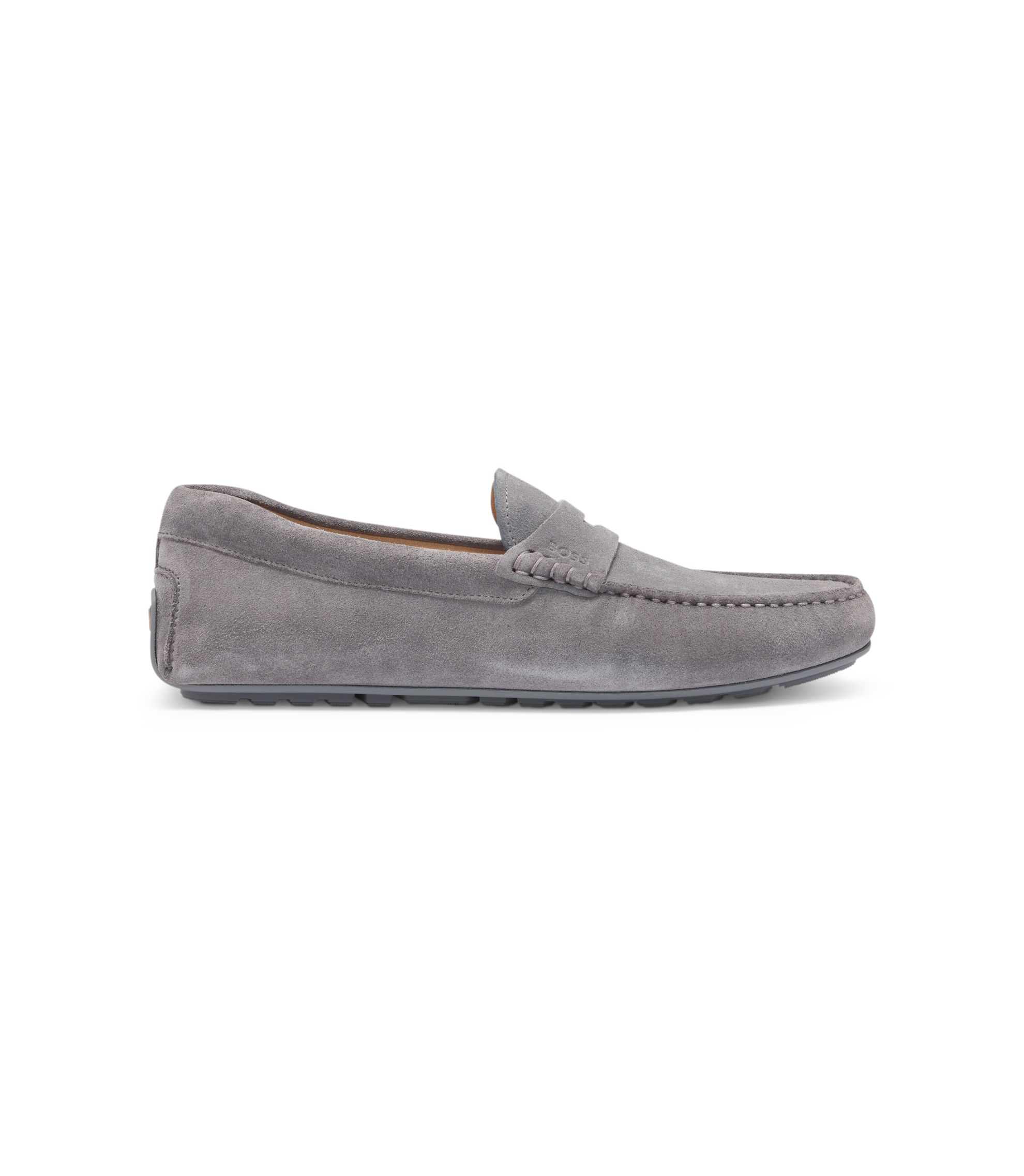 Loafers in Grey by HUGO BOSS Men