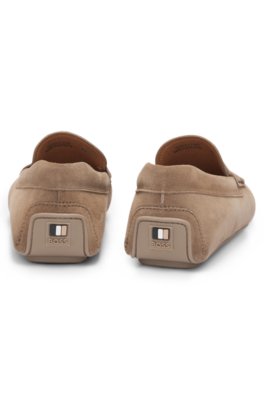 Boss Suede moccasins with penny trim finskor herr – bild 3