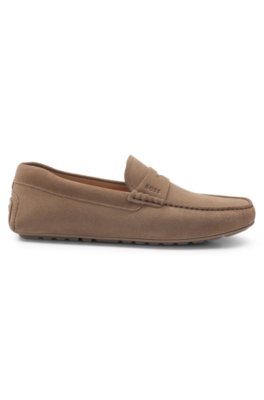Boss Suede moccasins with penny trim finskor herr – bild 2