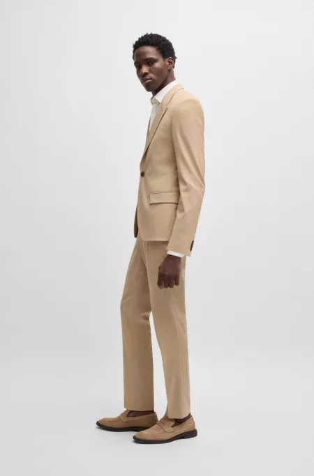 Suede loafers with penny trim