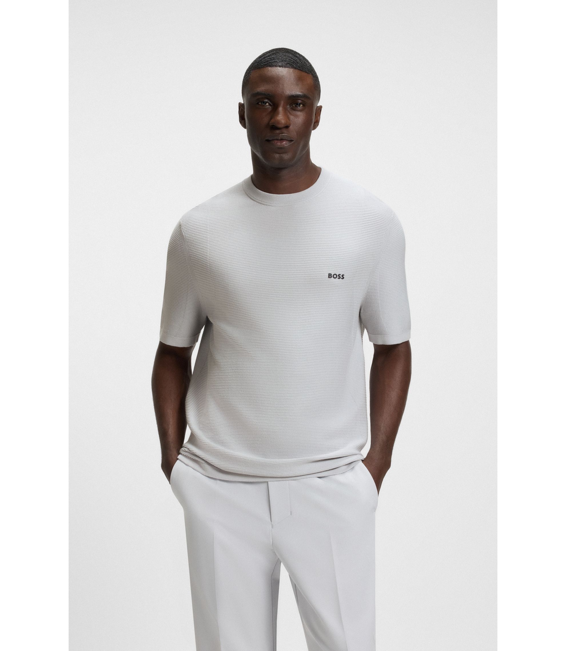 新品　BRIEFING MENS LOGO BACK RIB MOCK NECK 新品 BRIEFING MENS LOGO BACK RIB MOCK NECK Briefing Logo Rib Mock