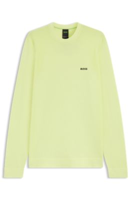 Jersey de algod&oacute;n con dise&ntilde;o anat&oacute;mico y logo en contraste, Cal