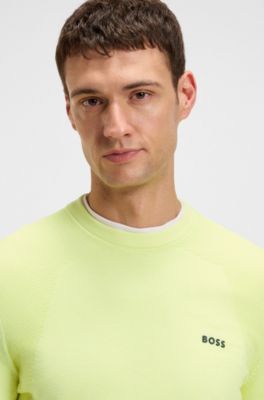 Jersey de algod&oacute;n con dise&ntilde;o anat&oacute;mico y logo en contraste, Cal