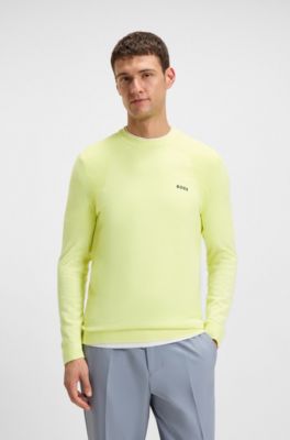 Jersey de algod&oacute;n con dise&ntilde;o anat&oacute;mico y logo en contraste, Cal