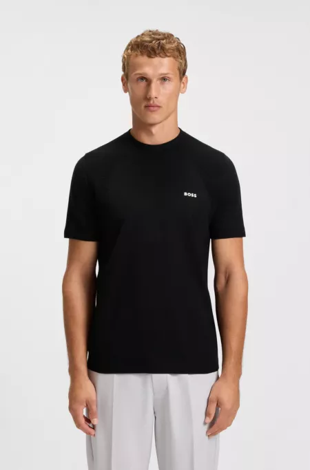 T-shirt en maille thermorégulatrice de coton mélangé