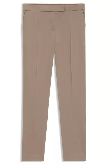 Pantalon Slim en tissu stretch Punto Milano