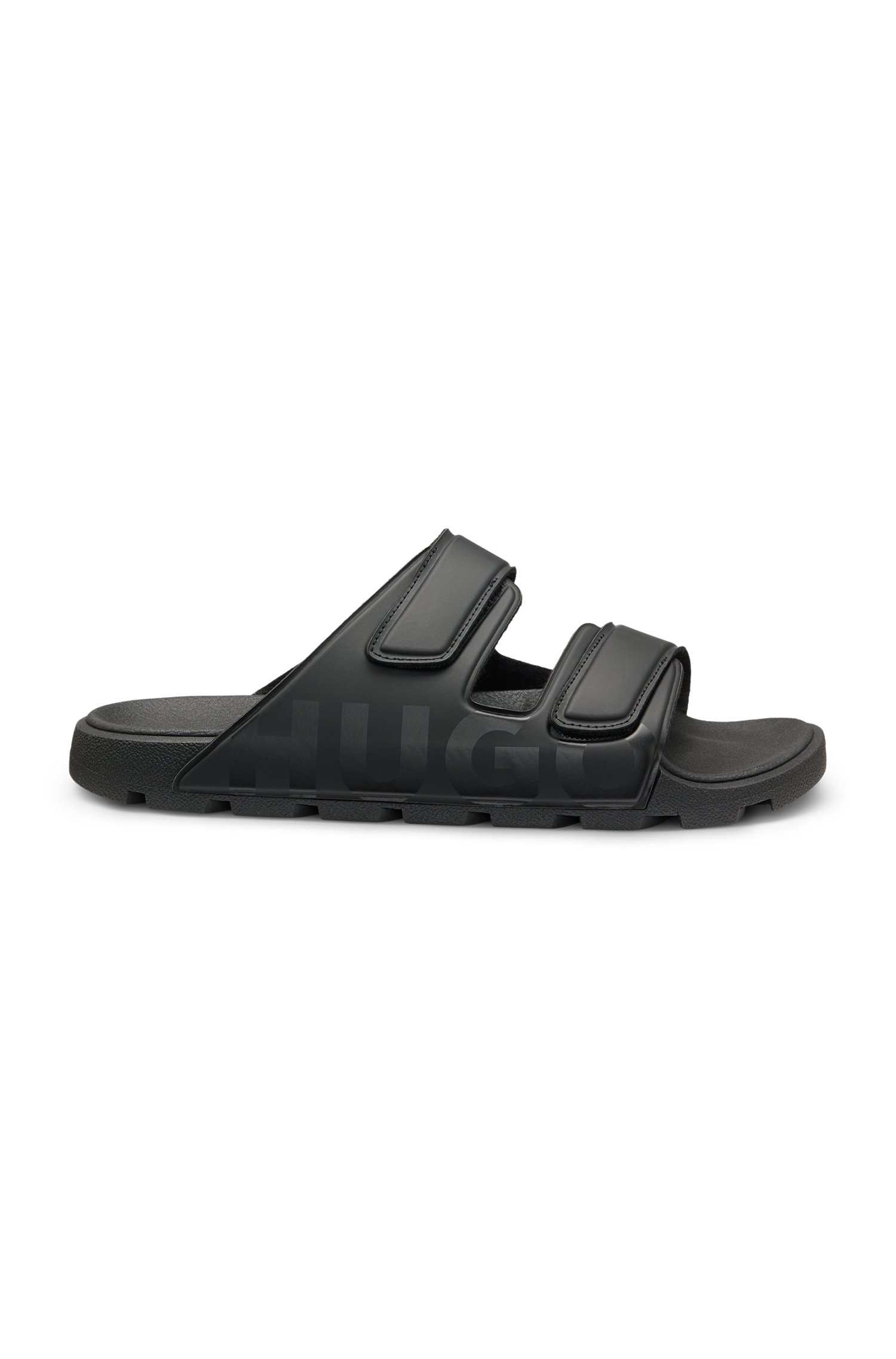 Hugo Twin-strap logo slides sandaler herr – bild 3