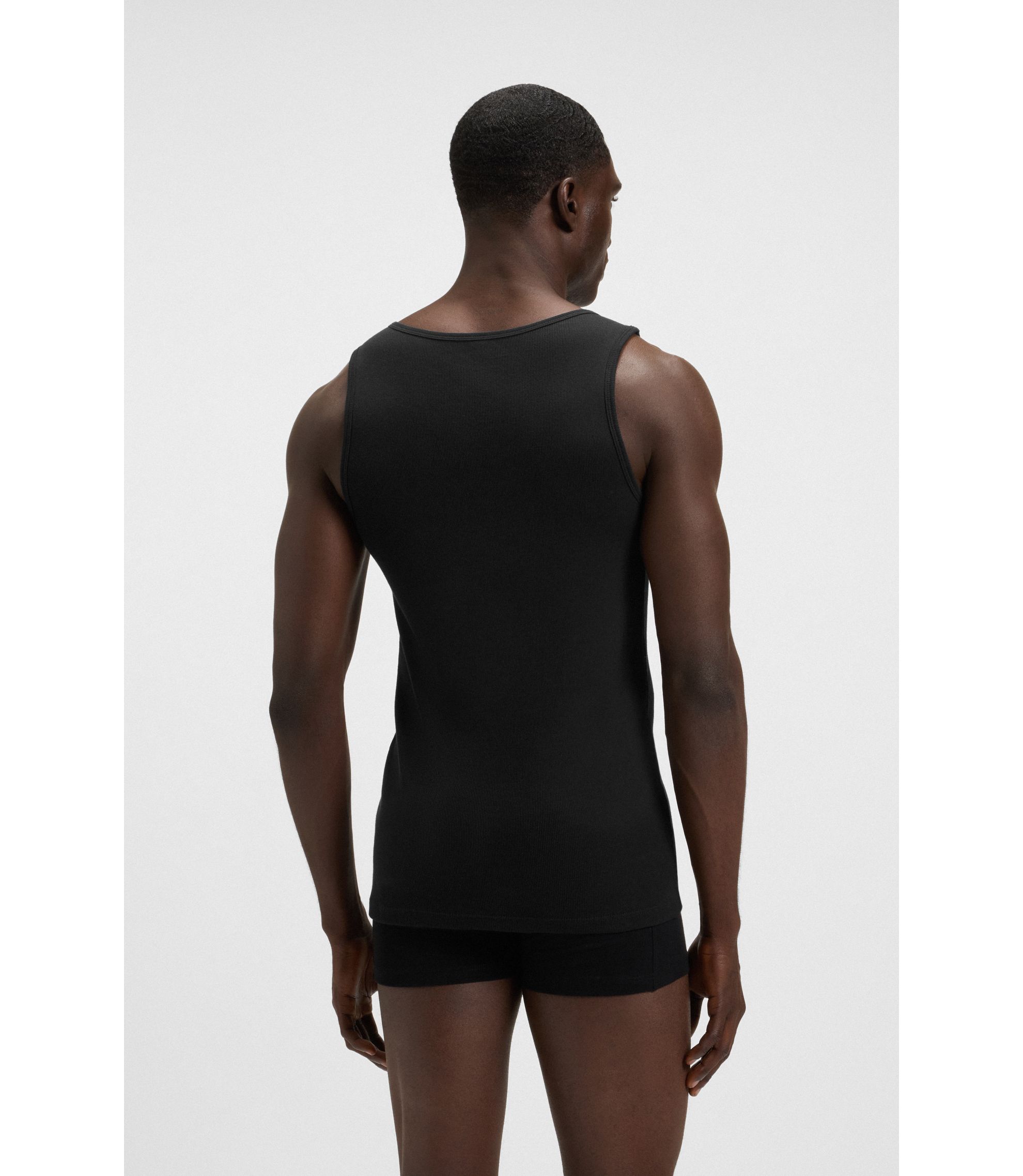 ★新品 PUNKANDYO 3枚セット タンクトップ マッチョ BOSS - アンダーウエア タンクトップ3枚セット コットン ロゴ