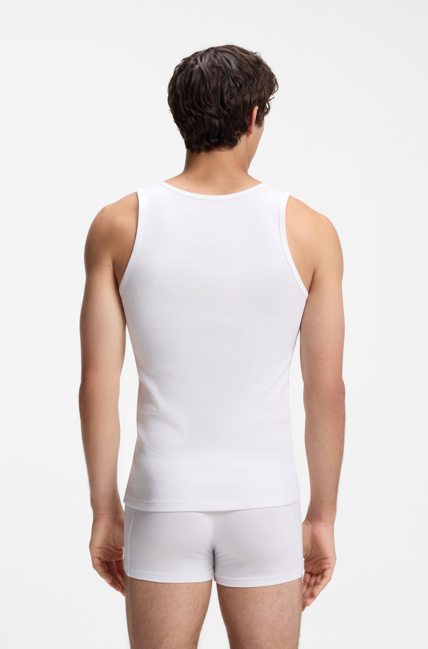 Boss Three-pack cotton vests underställ herr – bild 2