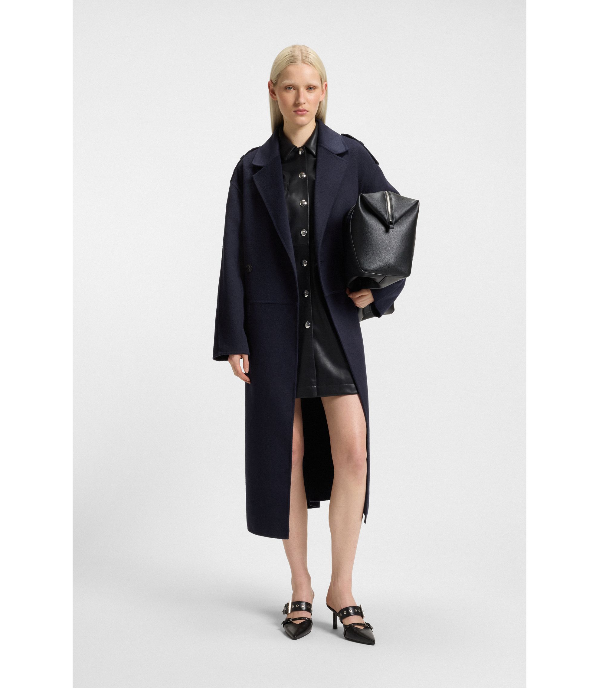 Hugo Boss ブラック ダブルブレスト ロングコート hbeu50542299_418_300?wid=1980&