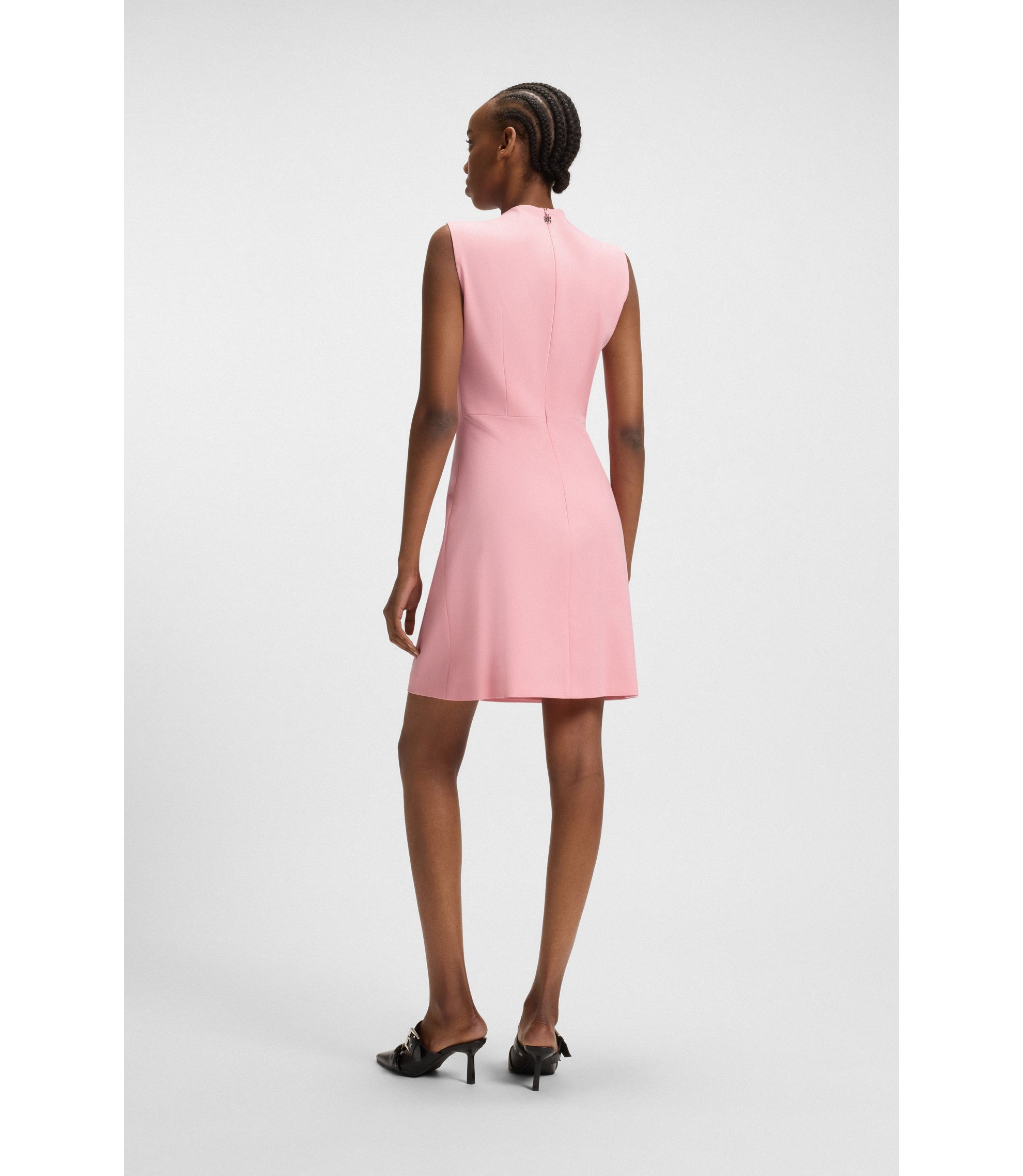 strapless open back dress Hugo Boss Baby 2-In-1 Effect Dress Polo-Style, Light Pink main image 1