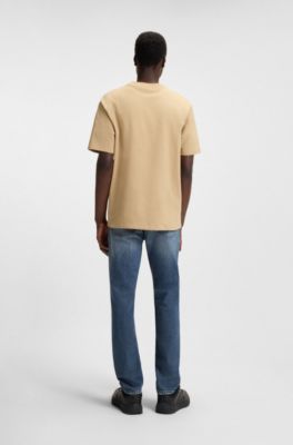 Slim-fit jeans in blue comfort-stretch denim, Blue