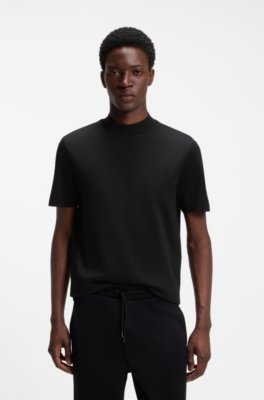 Stretch-cotton T-shirt