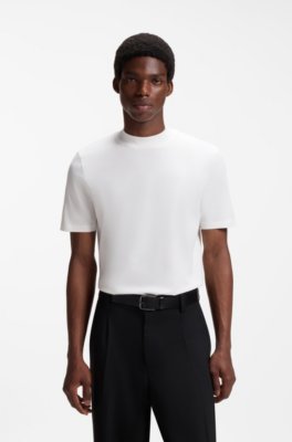 Stretch-cotton T-shirt