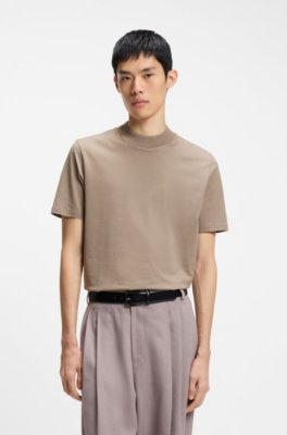 Stretch-cotton T-shirt