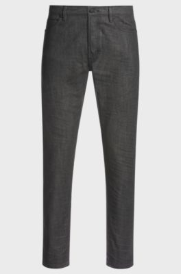 HUGO x RB jeans in grey stretch denim, Dark Grey