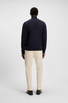 Veste hybride Regular avec monogramme Double&nbsp;B, Bleu fonc&eacute;