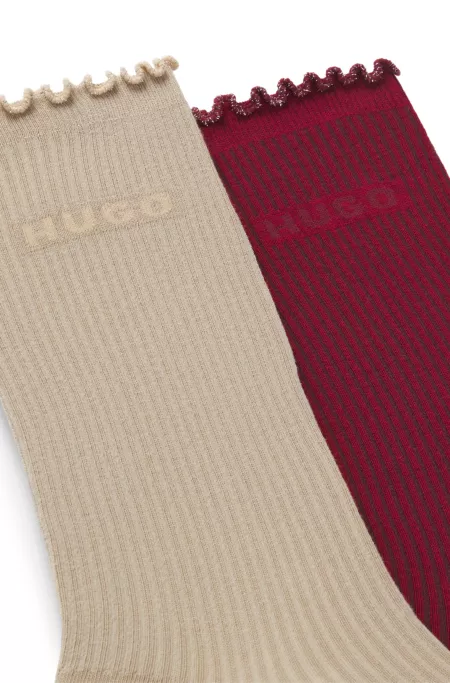 Two-pack regular-length socks
