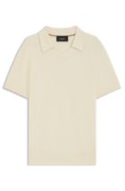 Polo collar sweater