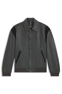 BOSS × PORSCHE レザージャケット【極美品】 関税込☆【BOSS】レザージャケット Porsche x BOSS コレクション