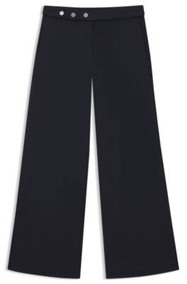 Relaxed-fit trousers in cotton canvas 1
