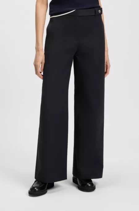 Pantalon Relaxed en toile de coton