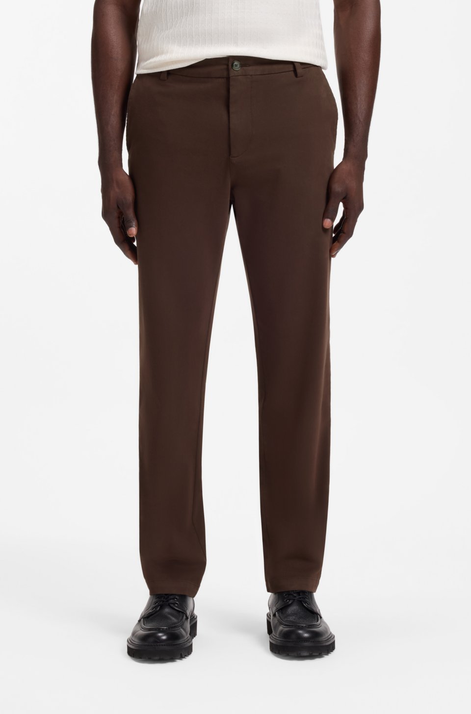 Modern-fit trousers