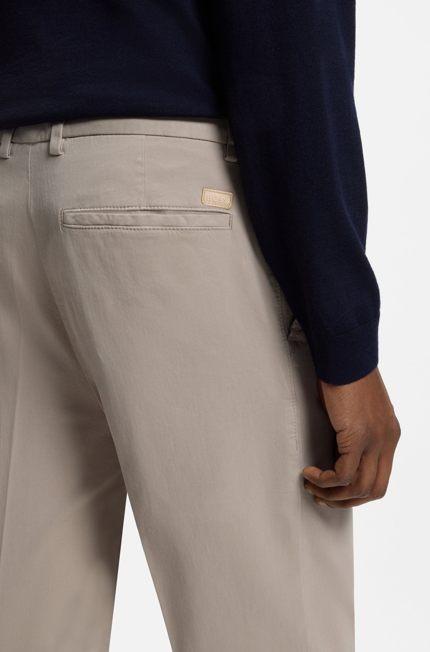 Boss Modern-fit trousers byxor herr – bild 3