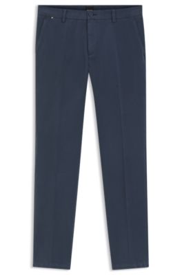 Modern-fit trousers, Blue