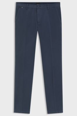 Modern-fit trousers, Blue