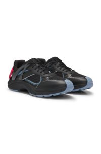 HUGO x RB Hybrid-Sneakers mit markanter Fersenpartie, Schwarz