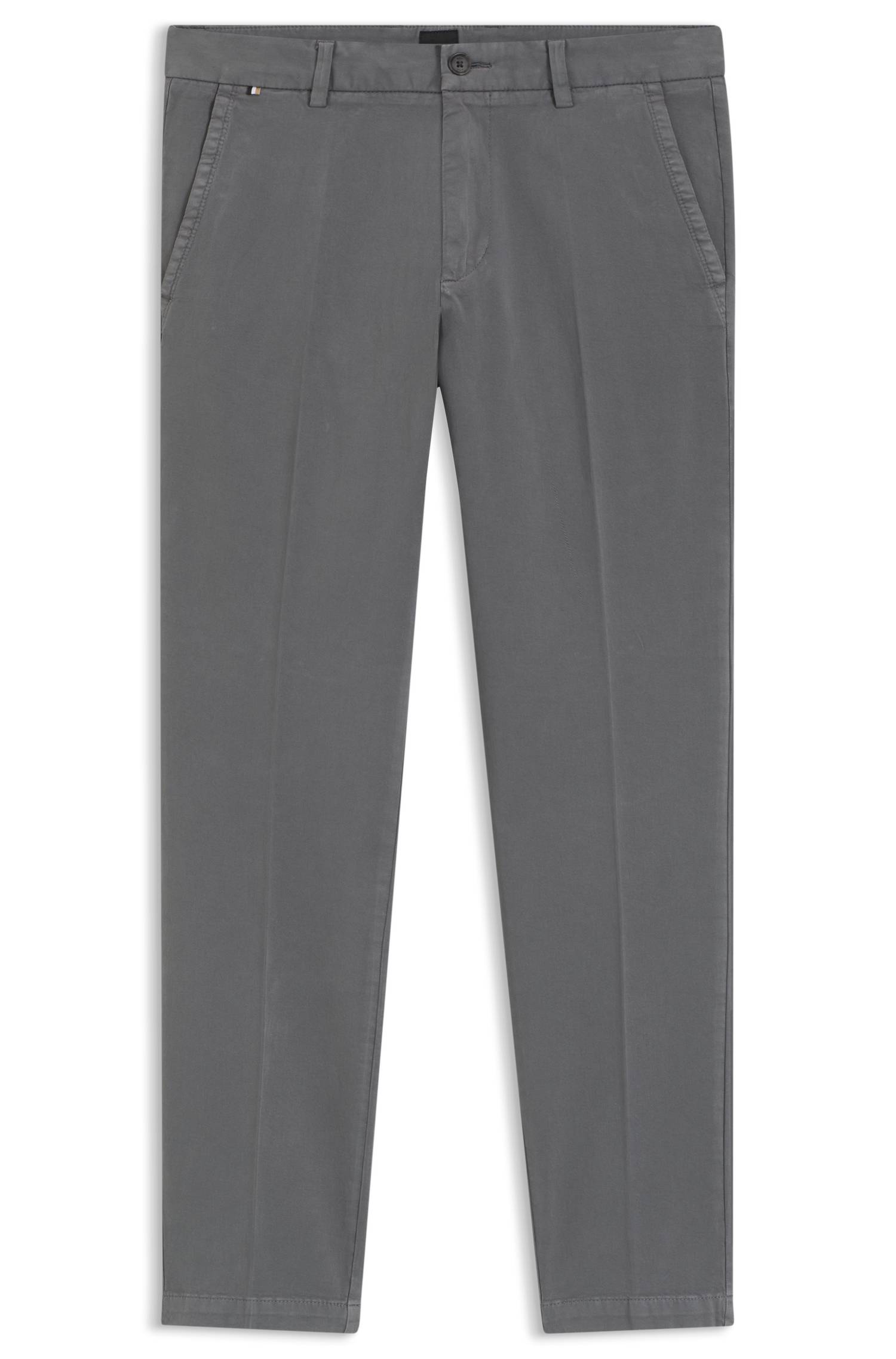 Boss Slim-fit gabardine trousers byxor herr – bild 4