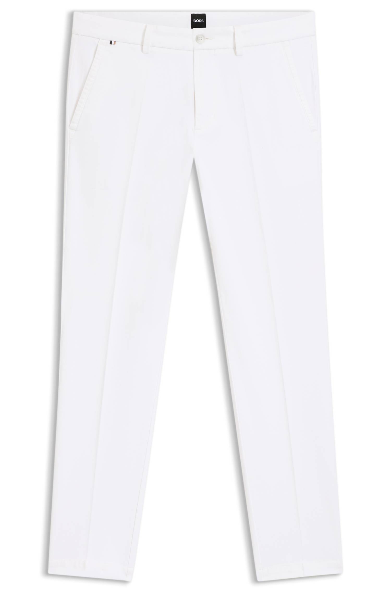Boss Slim-fit gabardine trousers byxor herr – bild 4