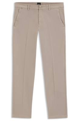 Boss Slim-fit gabardine trousers casual byxor herr – bild 4